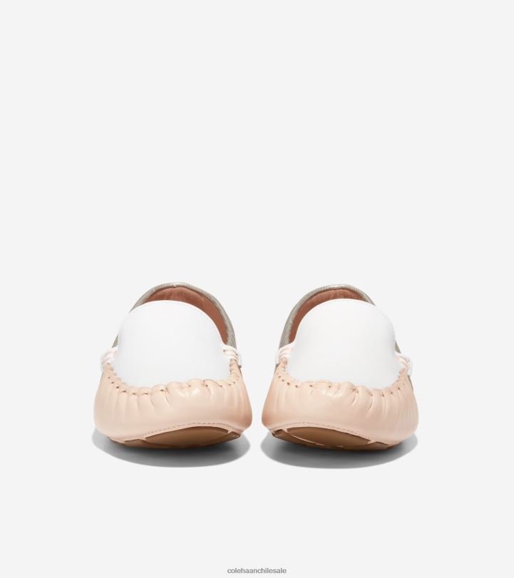 Cole Haan conductor de evelyn bronceado-metálico-marfil B8D8B65 mujer calzado
