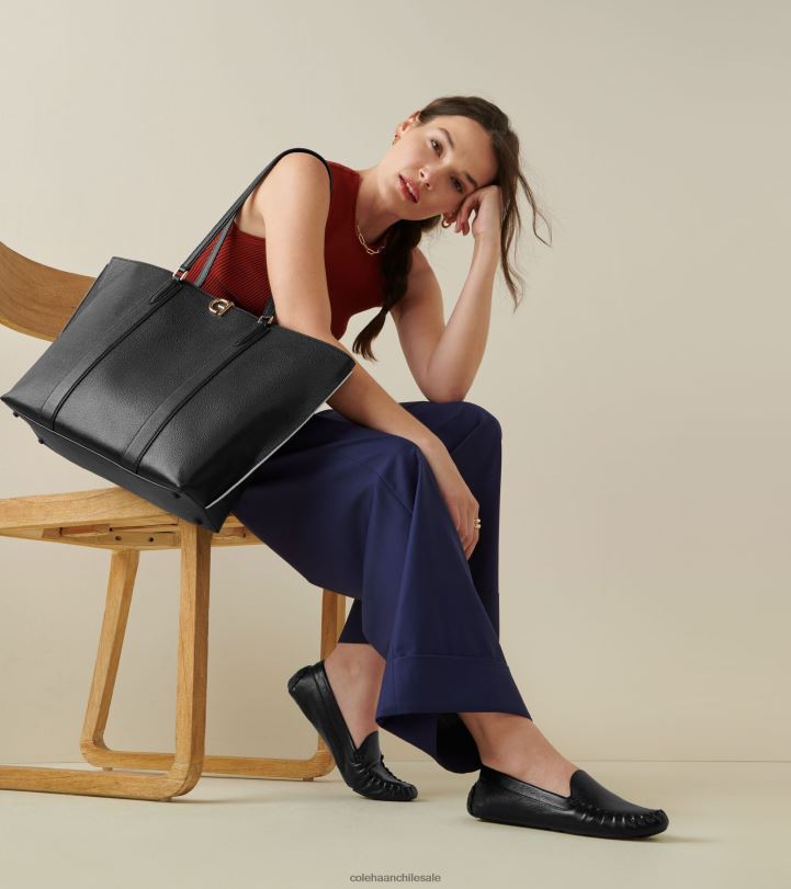 Cole Haan conductor de evelyn cuero negro B8D8B67 mujer calzado