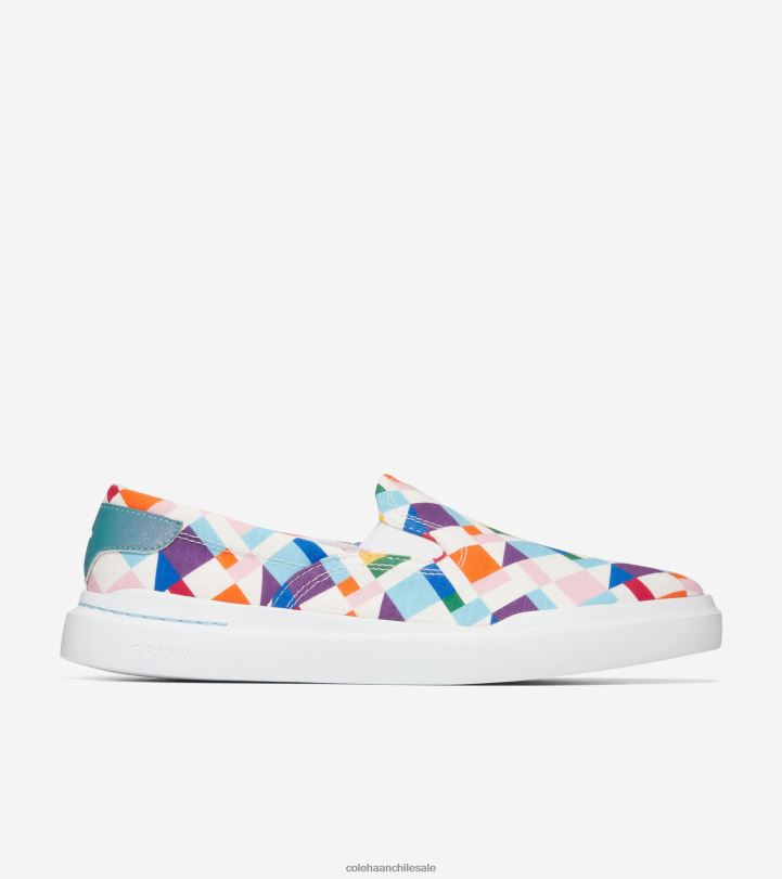 Cole Haan tenis grandpro rally de lona sin cordones orgullo multicolor B8D8B56 mujer calzado