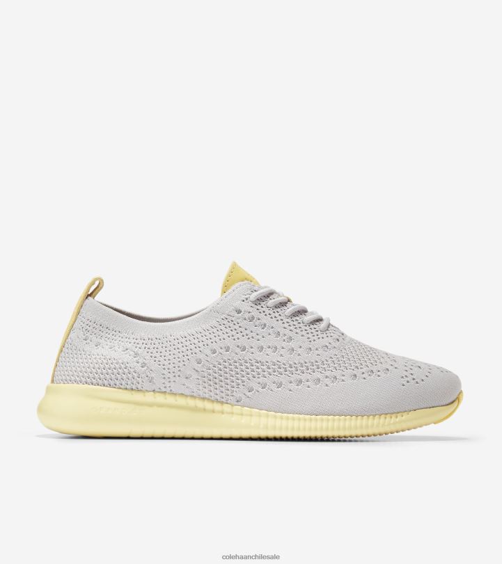 Cole Haan 2.zerogrand punta de ala oxford microchip stitchlite-merengue de limón B8D8B41 mujer calzado