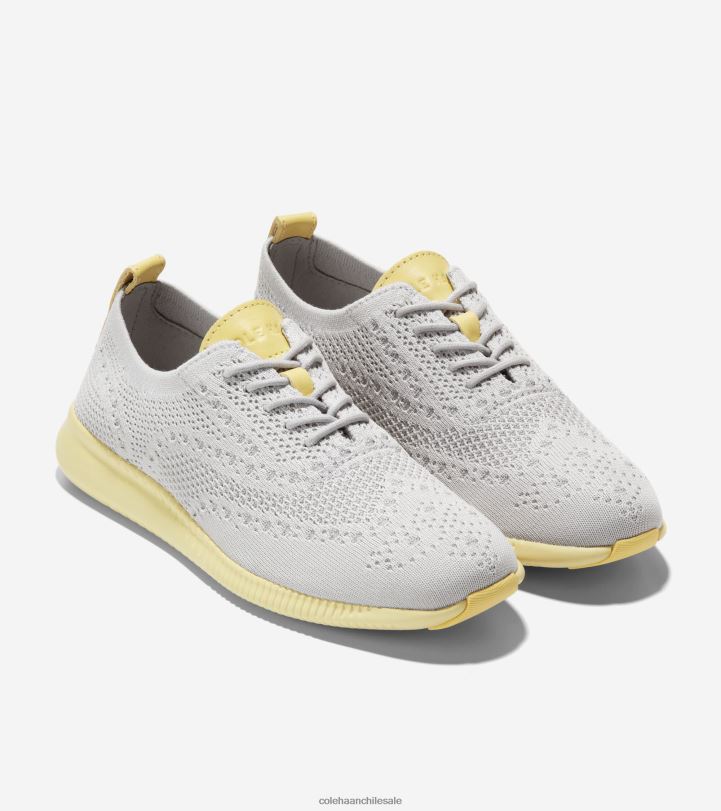 Cole Haan 2.zerogrand punta de ala oxford microchip stitchlite-merengue de limón B8D8B41 mujer calzado