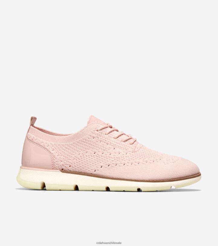 Cole Haan 4.zerogrand oxford rosa humo punto marfil stitchlite B8D8B104 mujer calzado