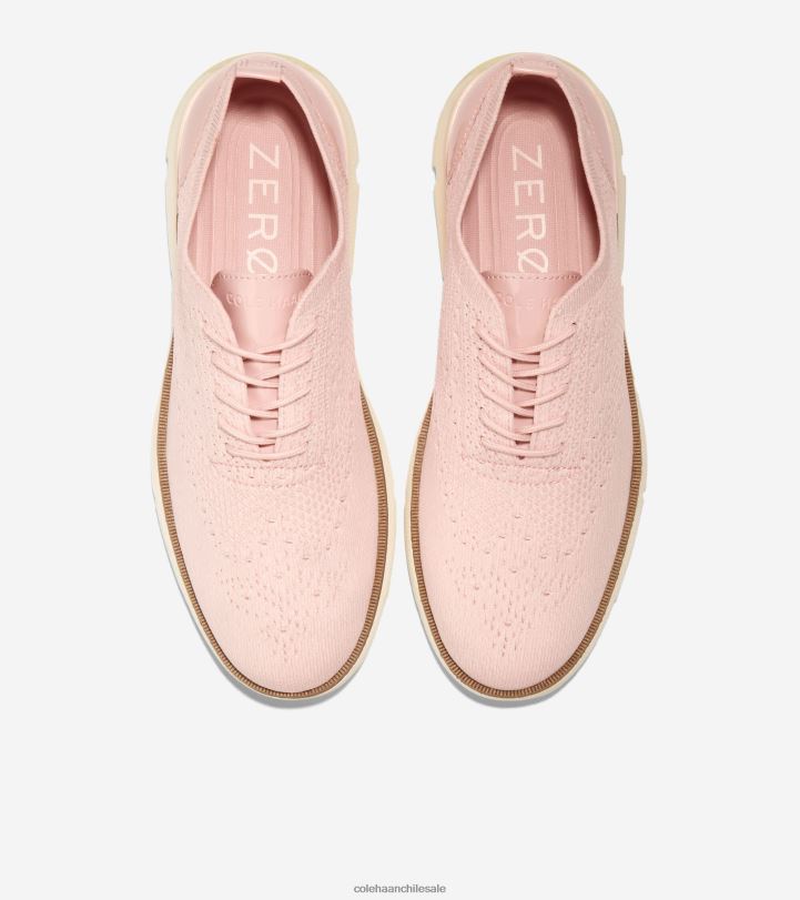 Cole Haan 4.zerogrand oxford rosa humo punto marfil stitchlite B8D8B104 mujer calzado