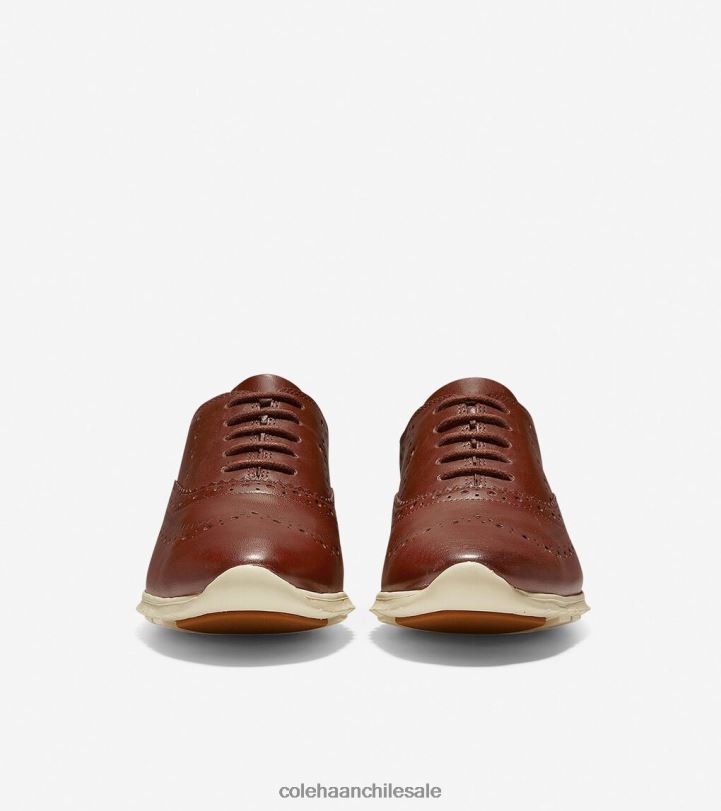 Cole Haan Oxford de punta de ala zerogrand woodbury cuero-marfil B8D8B154 mujer calzado