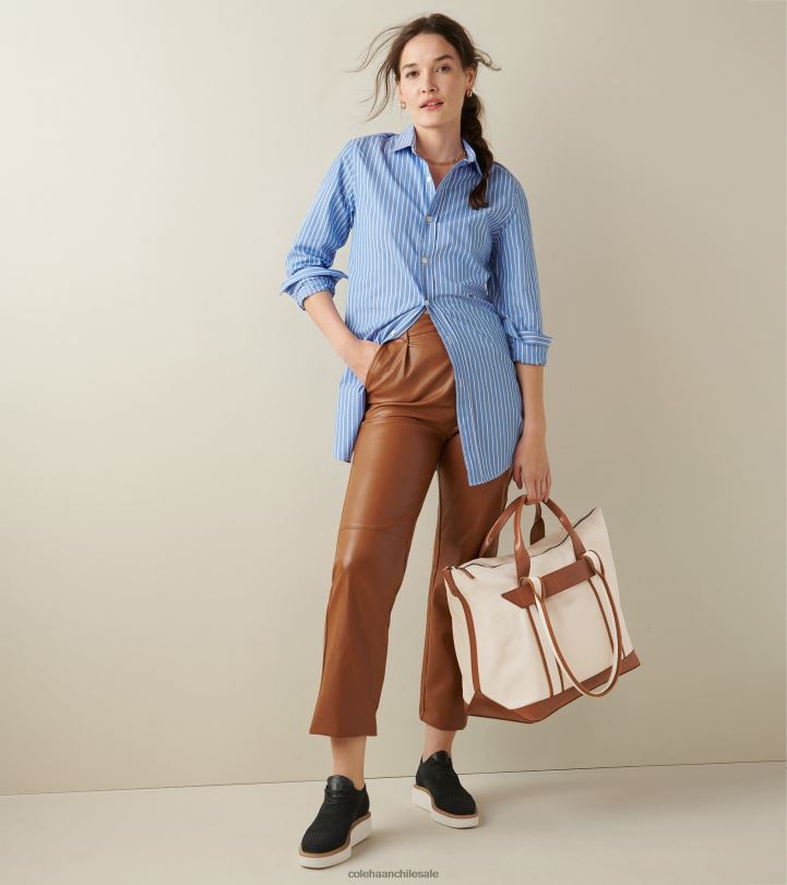 Cole Haan oxford de punta de ala de plataforma grande original negro stitchlite-marfil B8D8B216 mujer calzado