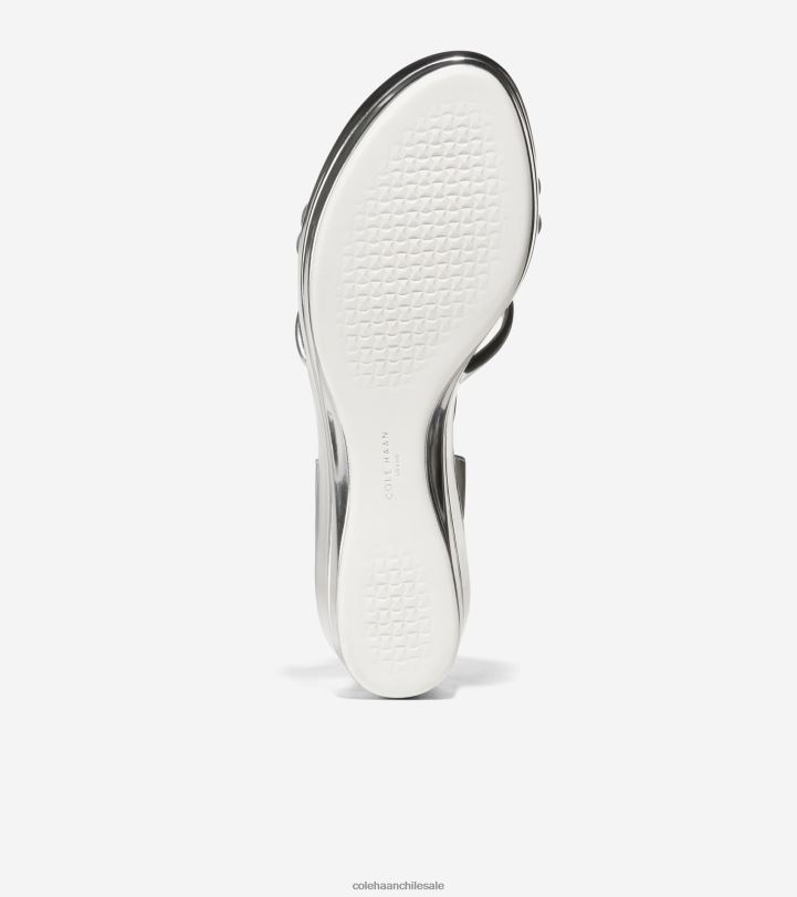 Cole Haan cuña de plataforma plana de gran ambición addison espejo de plata B8D8B116 mujer calzado