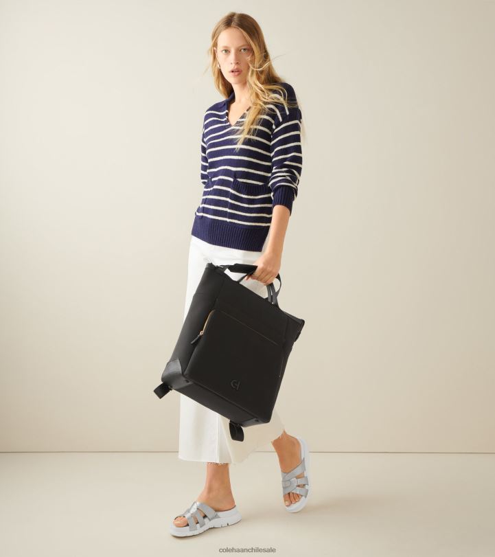 Cole Haan diapositiva ranurada zerogrand talca de plata B8D8B195 mujer calzado