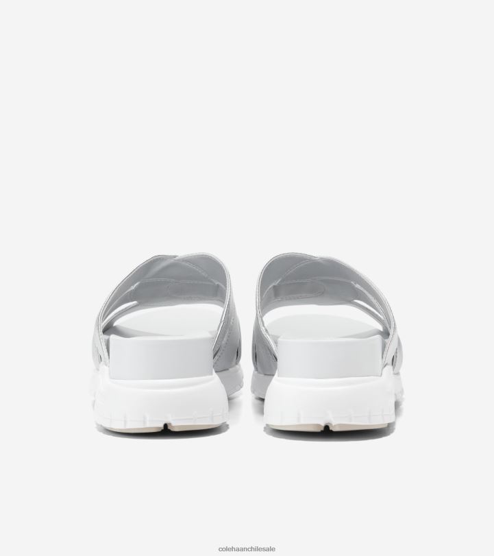 Cole Haan diapositiva ranurada zerogrand talca de plata B8D8B195 mujer calzado