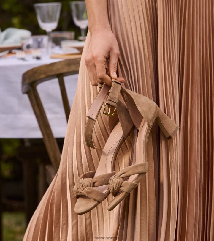 Cole Haan sandalia adella trenzada ante whisky B8D8B180 mujer calzado