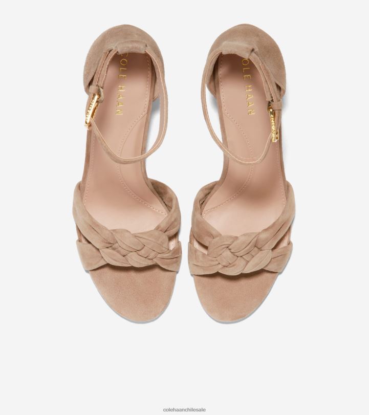 Cole Haan sandalia adella trenzada ante whisky B8D8B180 mujer calzado