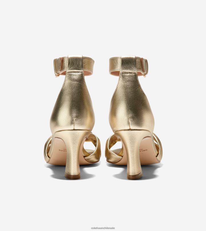Cole Haan sandalia adella trenzada cuero dorado B8D8B181 mujer calzado