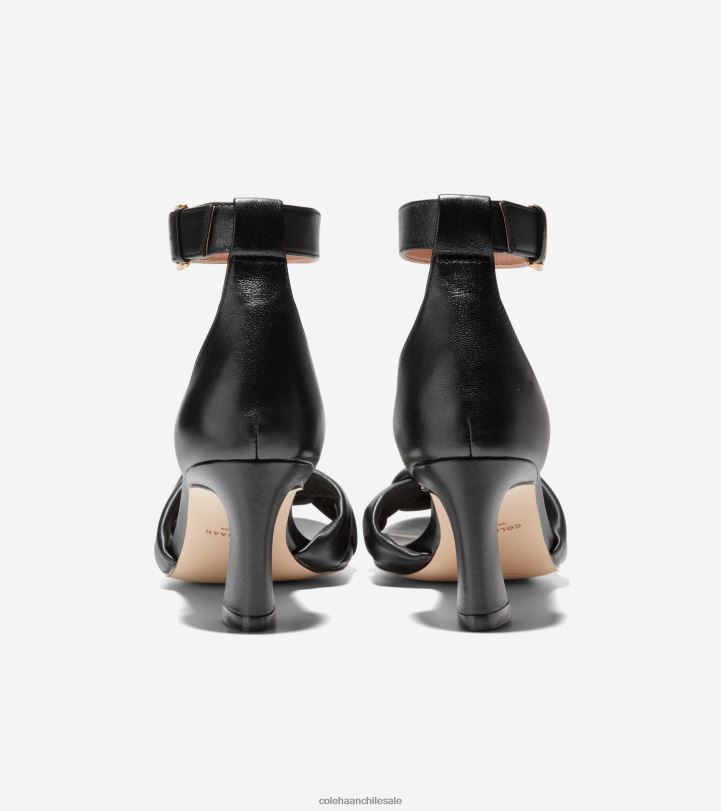 Cole Haan sandalia adella trenzada cuero negro B8D8B182 mujer calzado