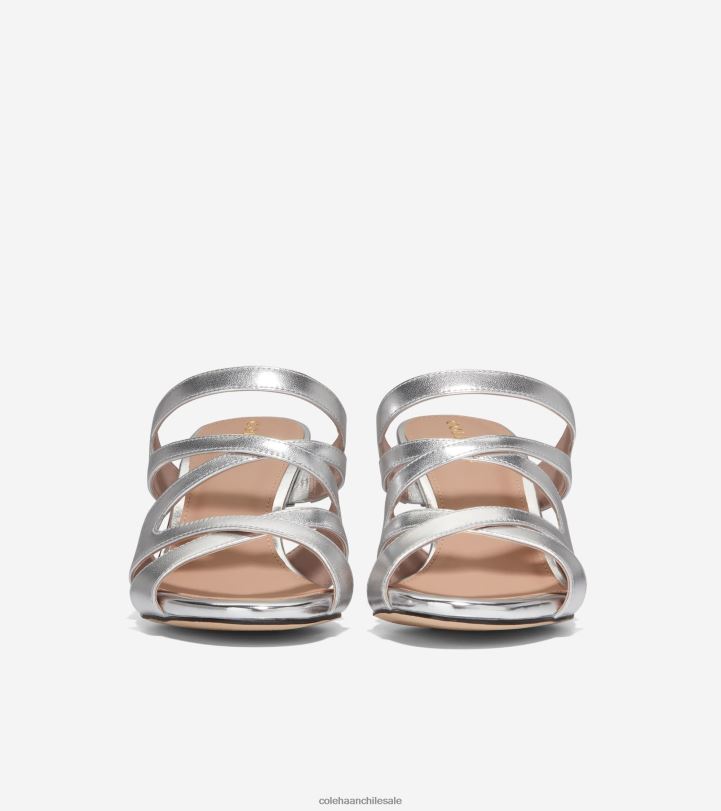 Cole Haan sandalia alyse 65mm espejo de plata B8D8B113 mujer calzado