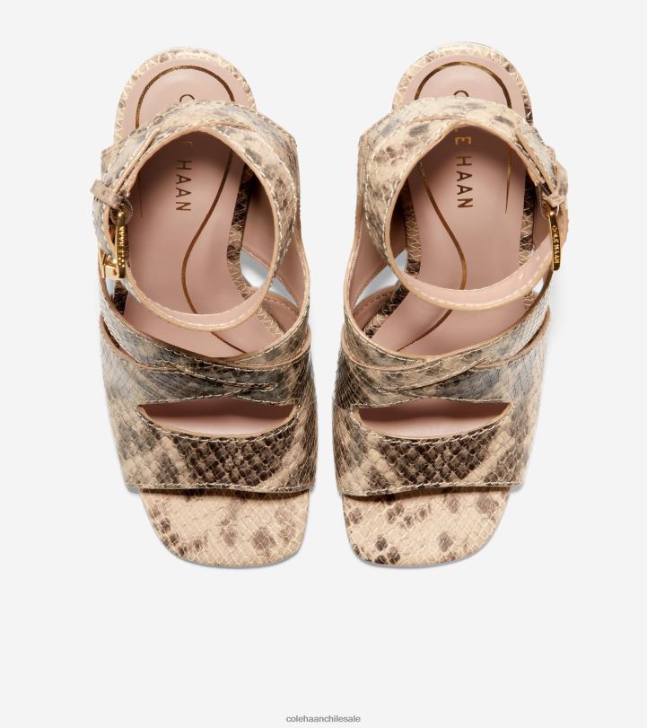 Cole Haan sandalia ciudad reina estampado de serpiente B8D8B175 mujer calzado