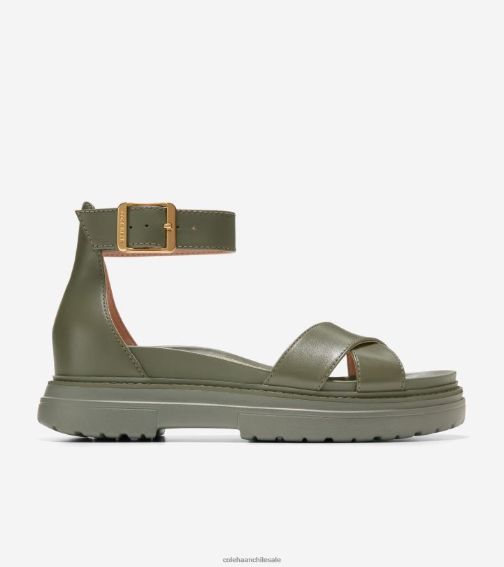 Cole Haan sandalia fraya hoja de té B8D8B6 mujer calzado