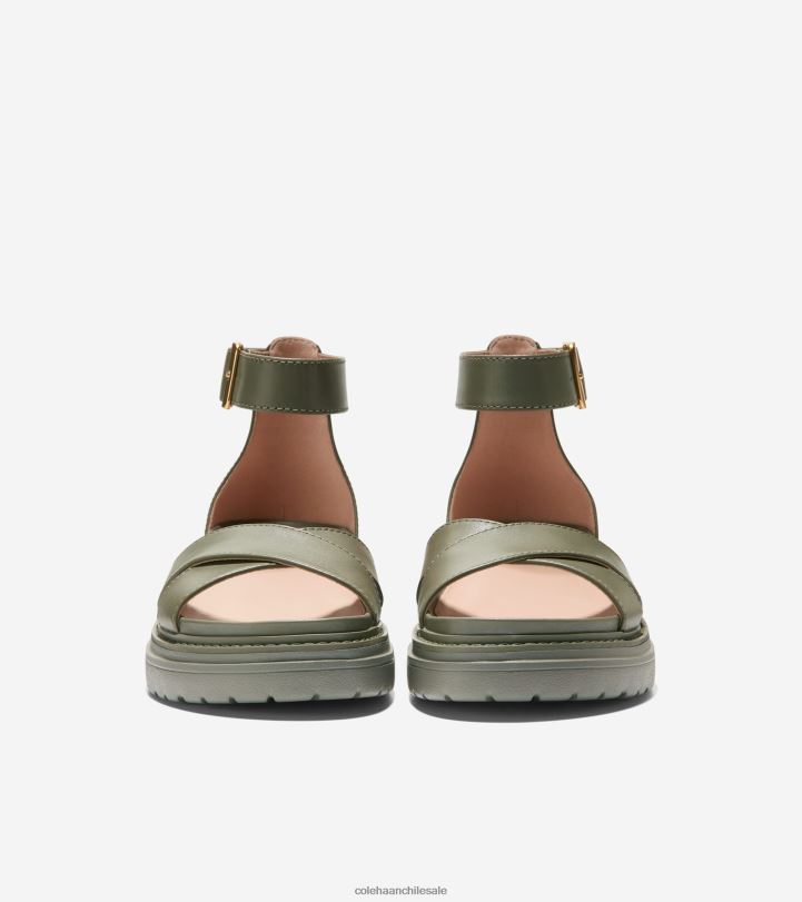Cole Haan sandalia fraya hoja de té B8D8B6 mujer calzado