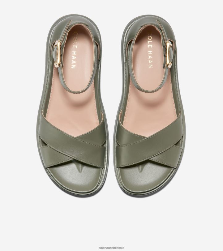 Cole Haan sandalia fraya hoja de té B8D8B6 mujer calzado