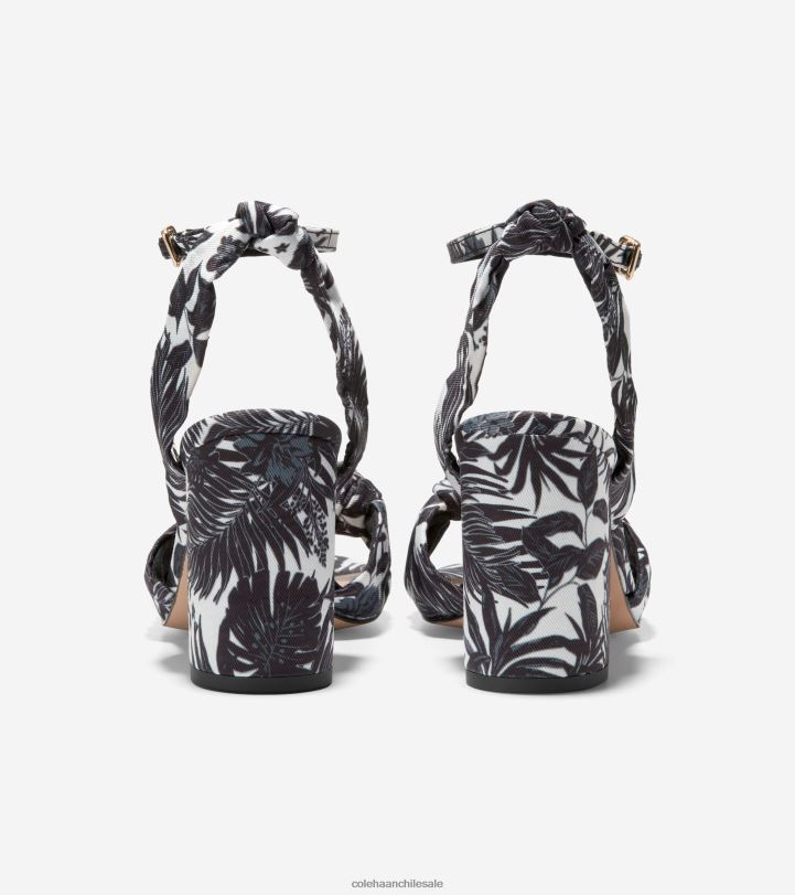 Cole Haan sandalia kaycee con nudo estampado floral de beverly negro marfil B8D8B240 mujer calzado