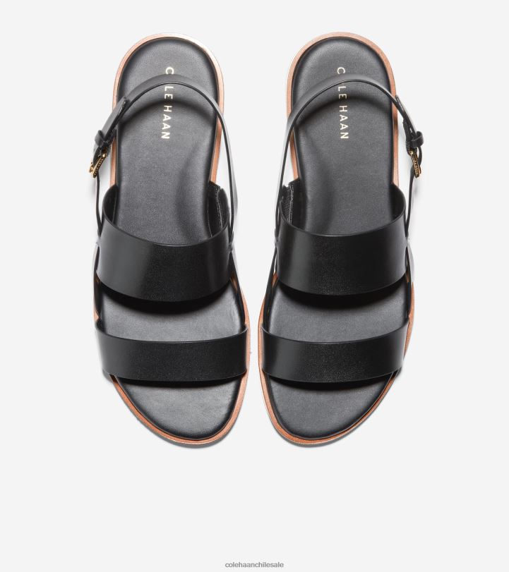Cole Haan sandalia plana flynn negro B8D8B79 mujer calzado