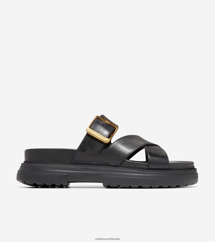 Cole Haan sandalia tipo chanclas fraya negro B8D8B2 mujer calzado