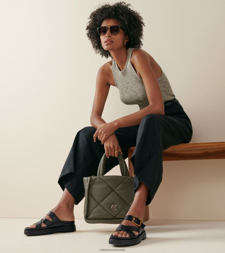 Cole Haan sandalia tipo chanclas fraya negro B8D8B2 mujer calzado