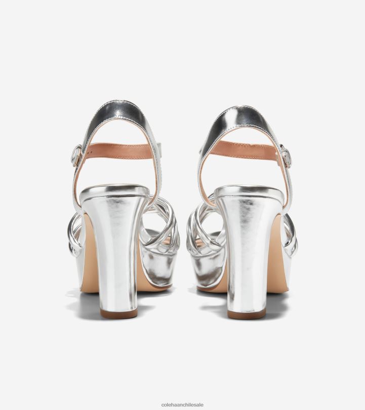 Cole Haan sandalias con plataforma grove espejo de plata B8D8B158 mujer calzado