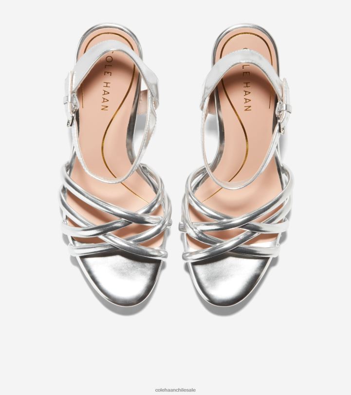 Cole Haan sandalias con plataforma grove espejo de plata B8D8B158 mujer calzado