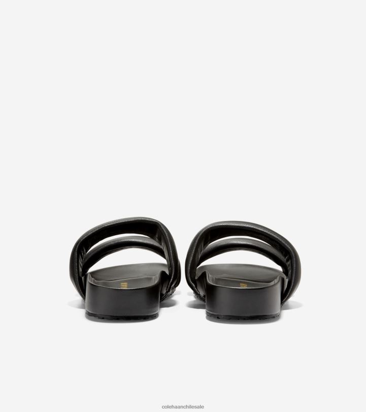 Cole Haan sandalias mojave con tira doble negro B8D8B110 mujer calzado