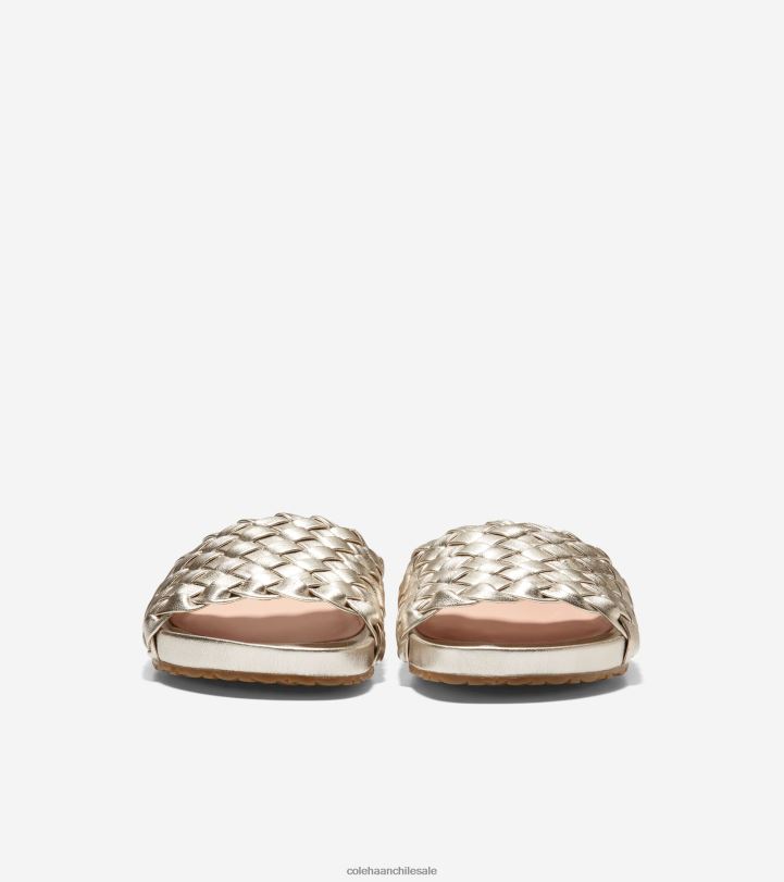 Cole Haan sandalias mojave cuero dorado suave B8D8B48 mujer calzado