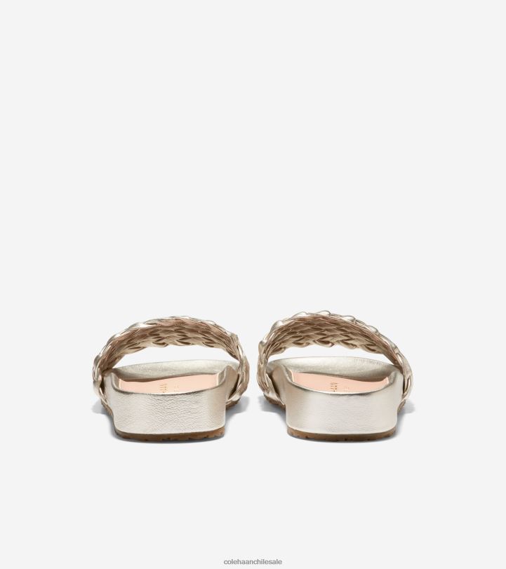 Cole Haan sandalias mojave cuero dorado suave B8D8B48 mujer calzado