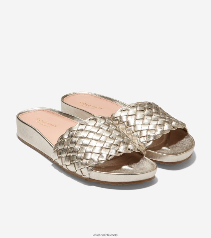 Cole Haan sandalias mojave cuero dorado suave B8D8B48 mujer calzado