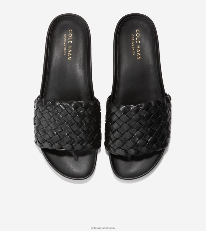 Cole Haan sandalias mojave cuero negro B8D8B50 mujer calzado