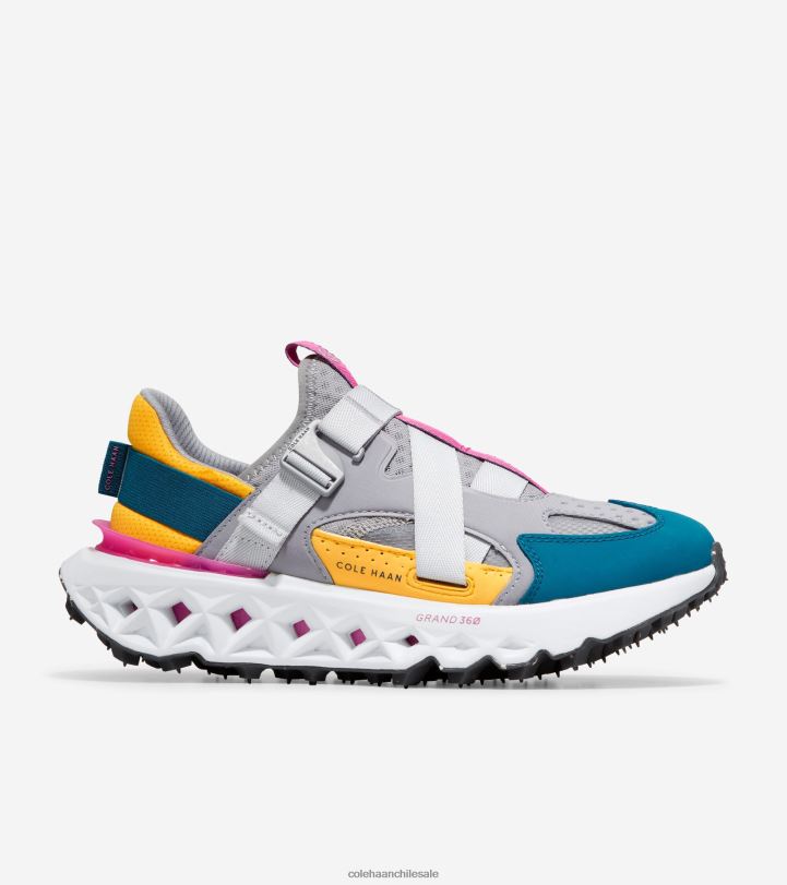 Cole Haan 5. Zapato para correr con correa de monje zerogrand aguanieve-marroquí azul-rosa violeta-blanco B8D8B248 mujer calzado