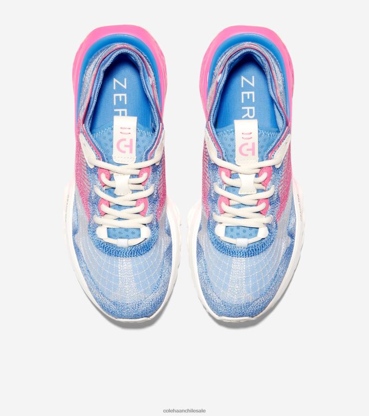Cole Haan 5.Zerogrand Zapatilla para correr con puntada bordada azul celeste-azalea rosa-marfil B8D8B242 mujer calzado