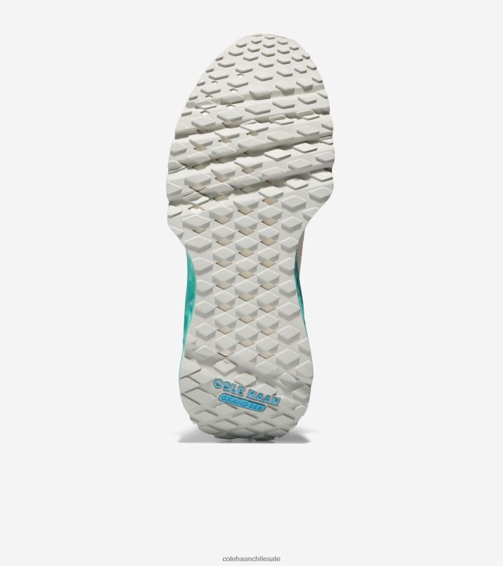 Cole Haan 5.Zerogrand Zapatilla para correr con puntada bordada marfil-plata abedul-turquesa-azul caribe B8D8B243 mujer calzado