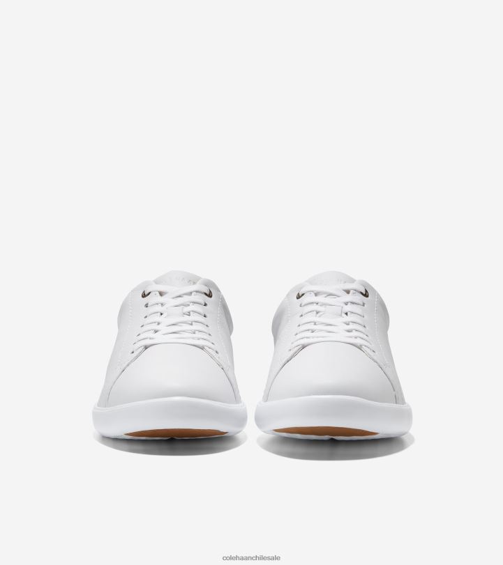 Cole Haan gran zapatilla cruzada cuero blanco óptico B8D8B89 mujer calzado