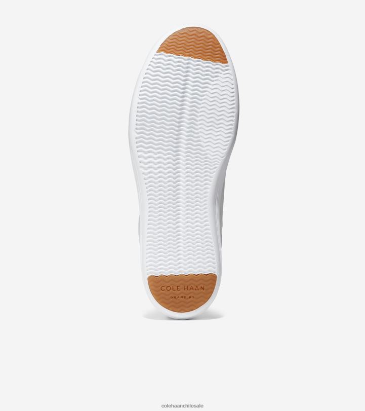 Cole Haan gran zapatilla cruzada cuero blanco óptico B8D8B89 mujer calzado