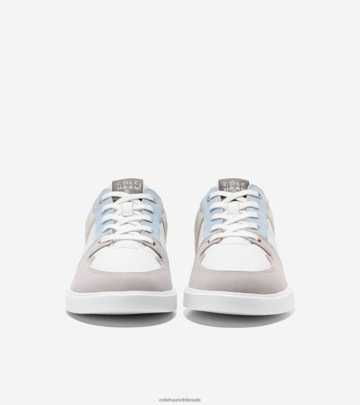 Cole Haan gran zapatilla de tenis crosscourt blanco óptico-plata abedul-azul-morado B8D8B206 mujer calzado
