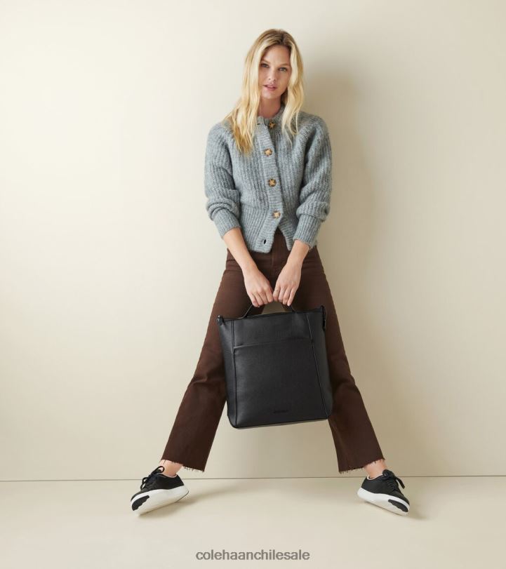 Cole Haan tenis grandpro negro-blanco óptico B8D8B146 mujer calzado