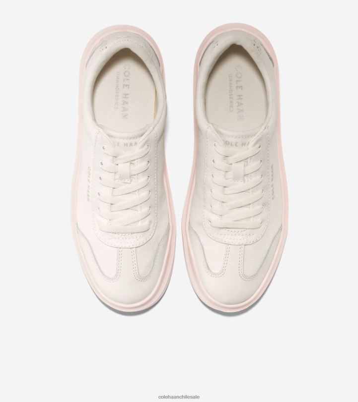 Cole Haan tenis grandpro rally de lona garza-peonía plateada B8D8B38 mujer calzado