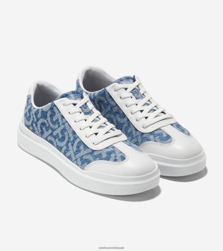 Cole Haan tenis grandpro rally de lona jacquard de mezclilla con monograma B8D8B36 mujer calzado