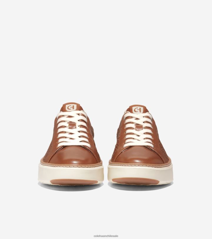 Cole Haan tenis grandpro topspin pecan-blanco óptico tejido B8D8B25 mujer calzado