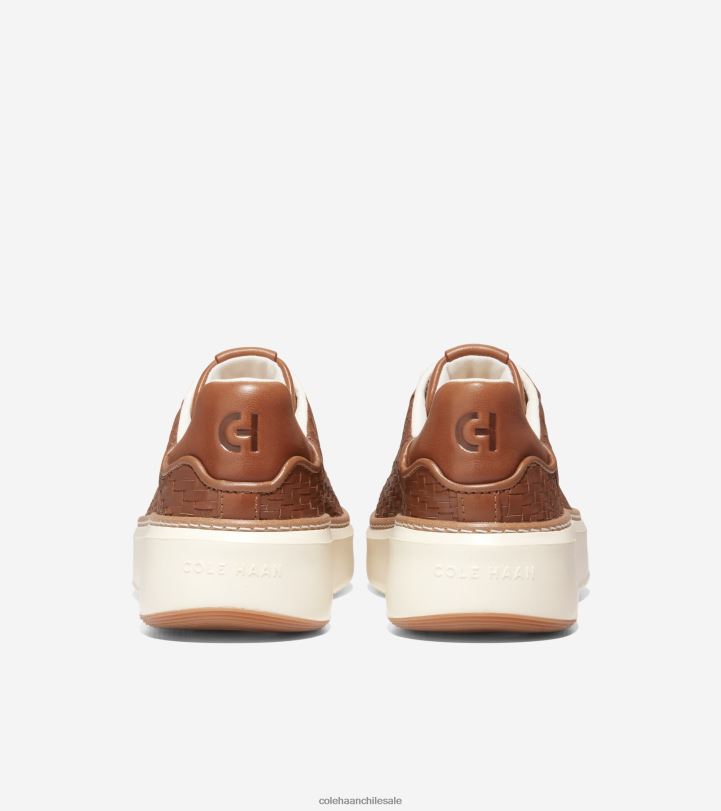 Cole Haan tenis grandpro topspin pecan-blanco óptico tejido B8D8B25 mujer calzado