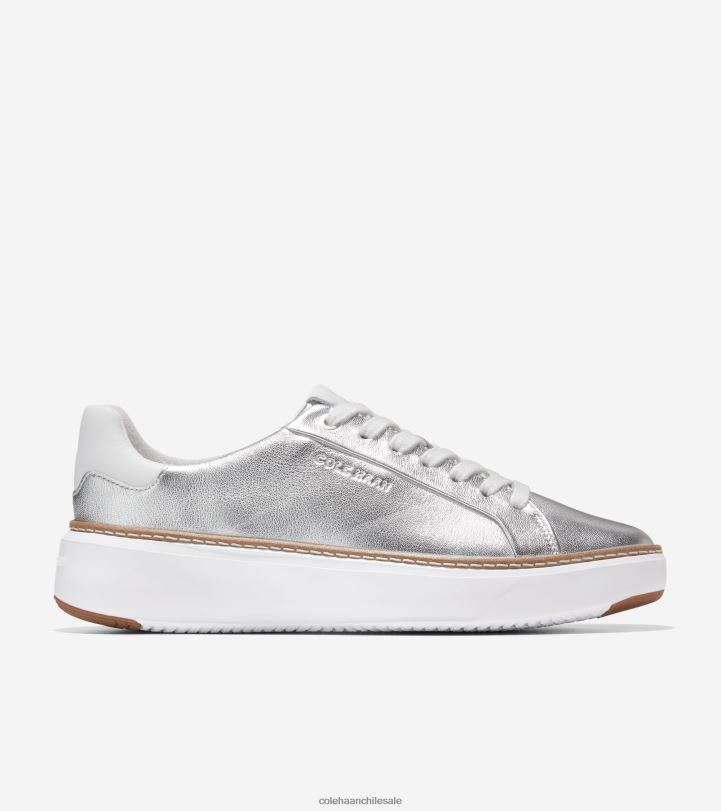 Cole Haan tenis grandpro topspin plata talca-blanco óptico B8D8B26 mujer calzado
