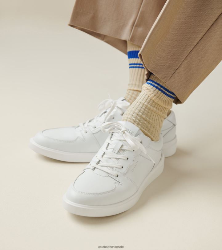 Cole Haan zapatilla de tenis moderna grand crosscourt blanco-argento B8D8B208 mujer calzado