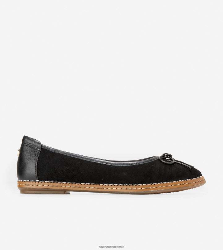Cole Haan bailarina plana para todo el día cloudfeel negro B8D8B179 mujer calzado