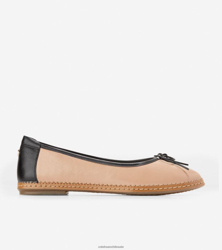 Cole Haan bailarina plana para todo el día cloudfeel pincel-negro B8D8B178 mujer calzado