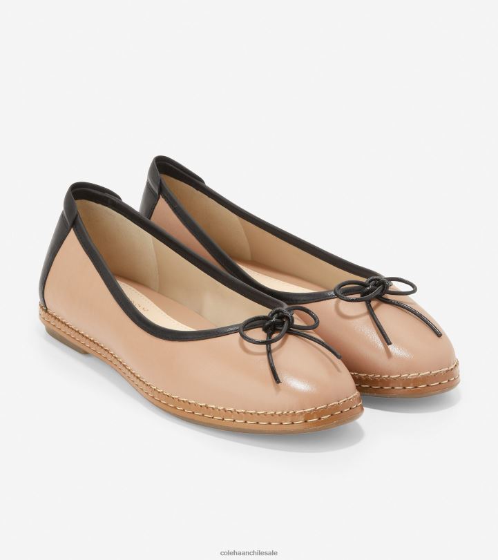 Cole Haan bailarina plana para todo el día cloudfeel pincel-negro B8D8B178 mujer calzado