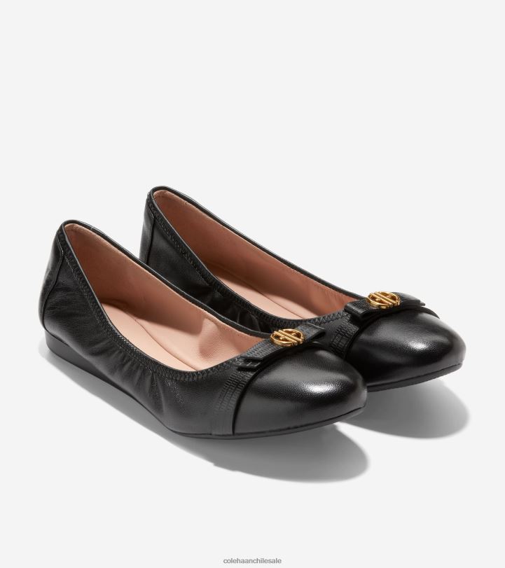 Cole Haan ballet arco tova negro B8D8B129 mujer calzado